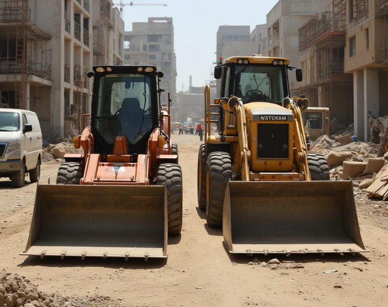 Что выбрать мини-погрузчик или фронтальный погрузчик?